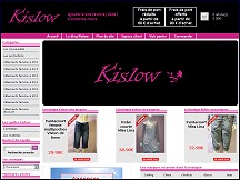 Aperçu du site Kislow - prêt-à-porter pour femmes