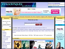 Aperu du site Vido Critiques - rsums et critiques de films, sorties cinma et DVD