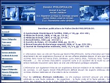 Aperçu du site Dimitri Philopoulos - avocat victimes erreurs medicales, accidents corporels