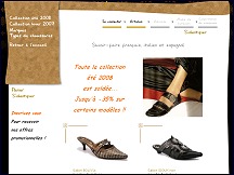 Aperu du site Le Pas Latin - chaussures pour femmes