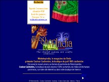 Aperu du site Webshopindia