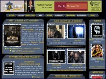 Aper�u du site Rap2France.com - le portail du rap fran�ais