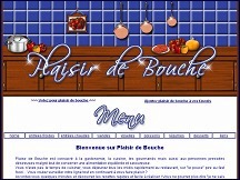 Aperu du site Plaisir de Bouche - recettes de cuisine