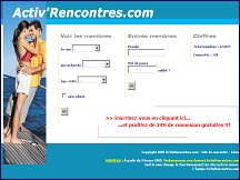 Aperçu du site Webamoureux - site de rencontres