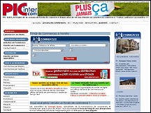 Aperu du site Pic Inter - annonces d'achat et vente de commerces