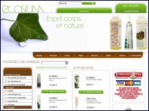 Aperçu du site Ecosium - cosmétiques et produits de beauté