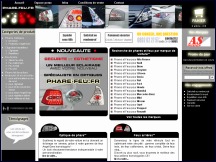 Aper�u du site Phare Feu - la boutique de phares auto