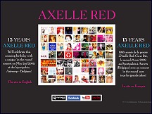 Aperu du site Axelle Red