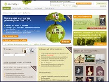 Ancestry - g�n�alogie, arbres g�n�alogiques, histoires de familles