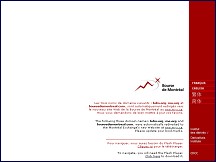 Aperçu du site Bourse de Montréal - Montréal Exchange