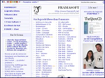 Aperu du site Framasoft - Logiciels Libres