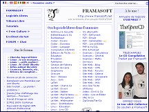 Aperçu du site Framasoft - Logiciels Libres