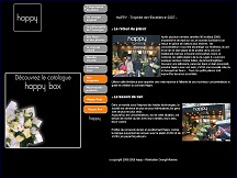 Happy.fr - fleuriste low cost, bouquets originaux