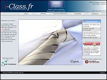 I-Class - accessoires de mode masculine, cravates et boutons de manchettes