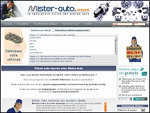 Mister Auto - pi�ces d�tach�es auto aux prix discount