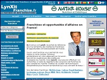 Aperu du site LynXit Franchise - franchises et opportunits d'affaires en France