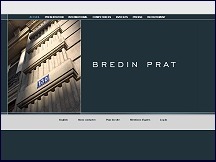 Aperçu du site Bredin Prat - cabinet d'Avocats à Paris et Bruxelles
