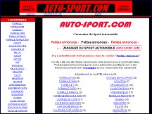 Aperu du site Auto-Sport.com - annuaire du sport automobile