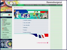 Aperçu du site Ravensburger
