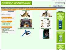 Aperu du site Teckni Chien - accessoires et alimentation pour chiens et chats