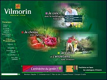Aperu du site Vilmorin - graines et semences, conseils de jardinage