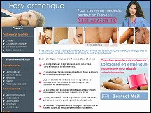 Aper�u du site Easy Esth�tique - informations sur les techniques de chirurgie esth�tique