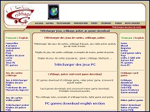 Aperçu du site Cribbage.ca - téléchargement jeux de carte