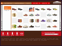 Aperu du site Sagone Chaussures - vente de chaussures de marque