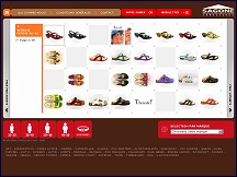 Aper�u du site Sagone Chaussures - vente de chaussures de marque