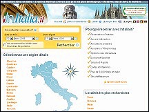 Aperu du site Initalia Htels - centrale de rservation de 8800 htels en Italie