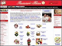 Aperu du site Russian Flora - pour envoyer des fleurs en Russie