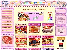 Aperu du site 123 Bonbon - vente de bonbons et confiseries