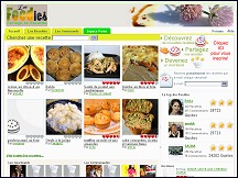 Aperu du site Les Foodies - recettes de cuisine, communaut de passionns de cuisine