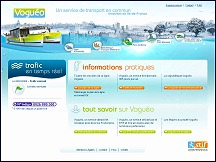 Aperçu du site Voguéo - transports en commun sur la Seine et la Marne
