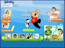 Aper�u du site Boomerangtv - chaine t�l� de dessins anim�s pour les enfants
