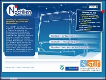 Aper�u du site Noctilien - transports la nuit en Ile de France, bus de nuit