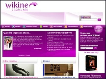 Aper�u du site Wikine - la sexualit� au f�minin