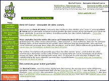 Aperu du site Best of Corse - Sites corses - Annuaire de sites corses