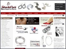Aper�u du site Silver in Paris - bijoux en argent massif et pierres