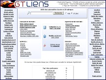 Aper�u du site GTLIENS - 5000 sites automobiles