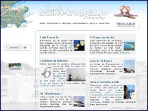 Aperçu du site St Tropez Webzine SAINT TROPEZ TV