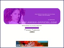 Amina de la Star Academy site officiel