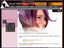 Aperu du site Academie Montesantos - cole de coiffure  Paris