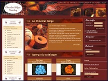 Aperu du site Vranckoq.com - vente de chocolats belges Vranckoq
