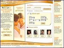 Aperçu du site Mon Bled - site de rencontres des femmes et hommes maghrébins