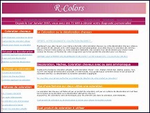 Aperu du site R-Colors - tout sur la coloration et la dcoloration cheveux