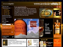 Aperu du site Territoire Whisky - vente de whisky haut de gamme