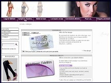 Aperu du site Sublime Secret - boutique de lingerie fminine sexy