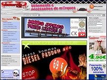 Aper�u du site Demonstyle - d�stockage v�tements et accessoires de marque