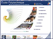 Aperçu du site École Polytechnique
